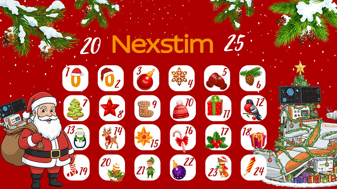 Nexstim advent calendar