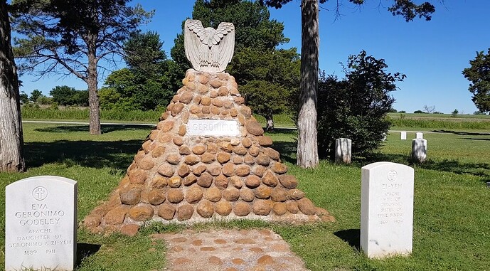 Chief Geronimo Grave @ Fort Sill 2017-05-21