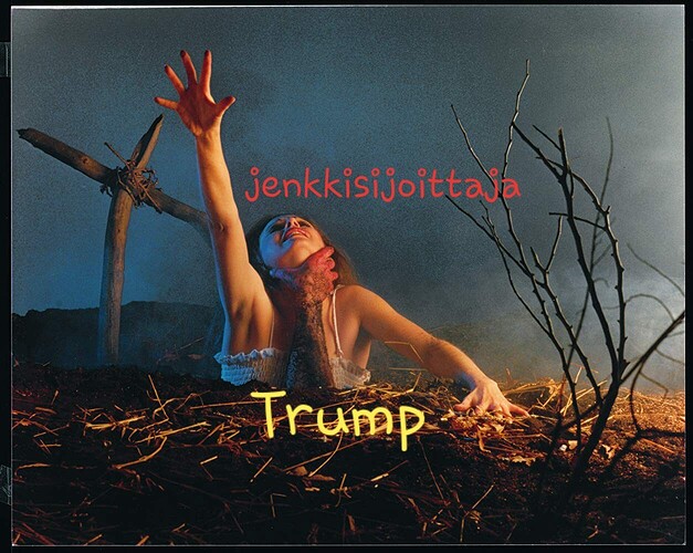 evil dead trump