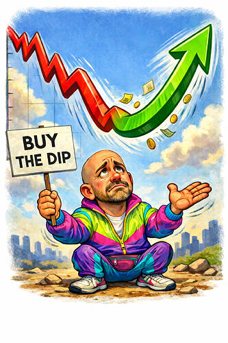 The dip isn't dipping