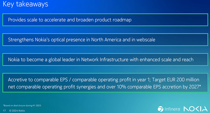 Infinera Nokia - key takeaways