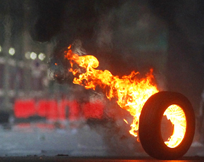 burning-tire